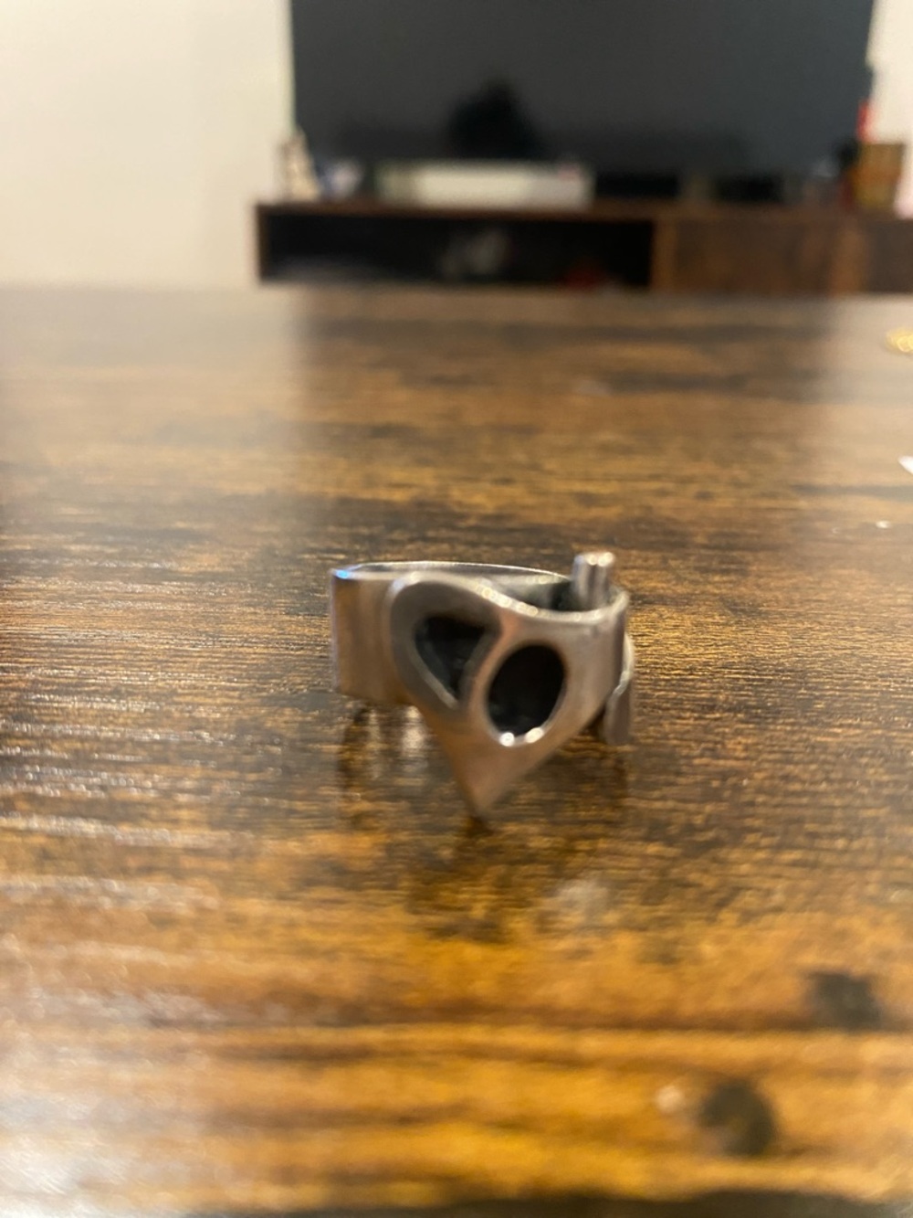 Authentic sterling Silver custom made ring
Unisex
